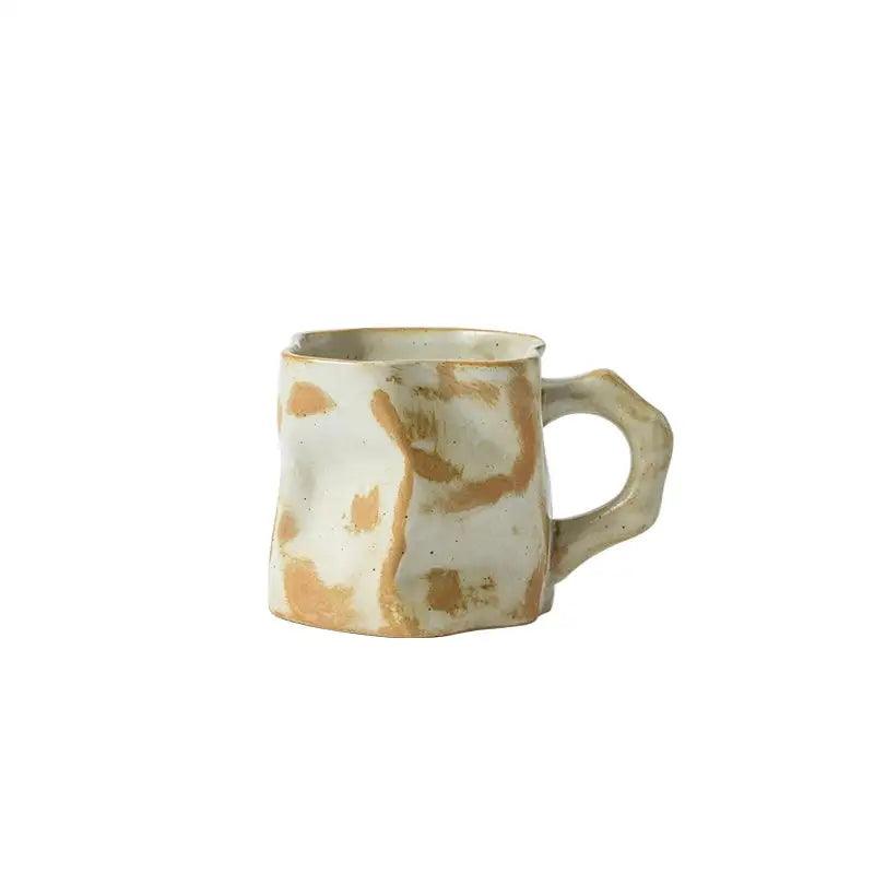 Irregular Shape Ceramic Tea & Coffee Cups - ROOTS FARM