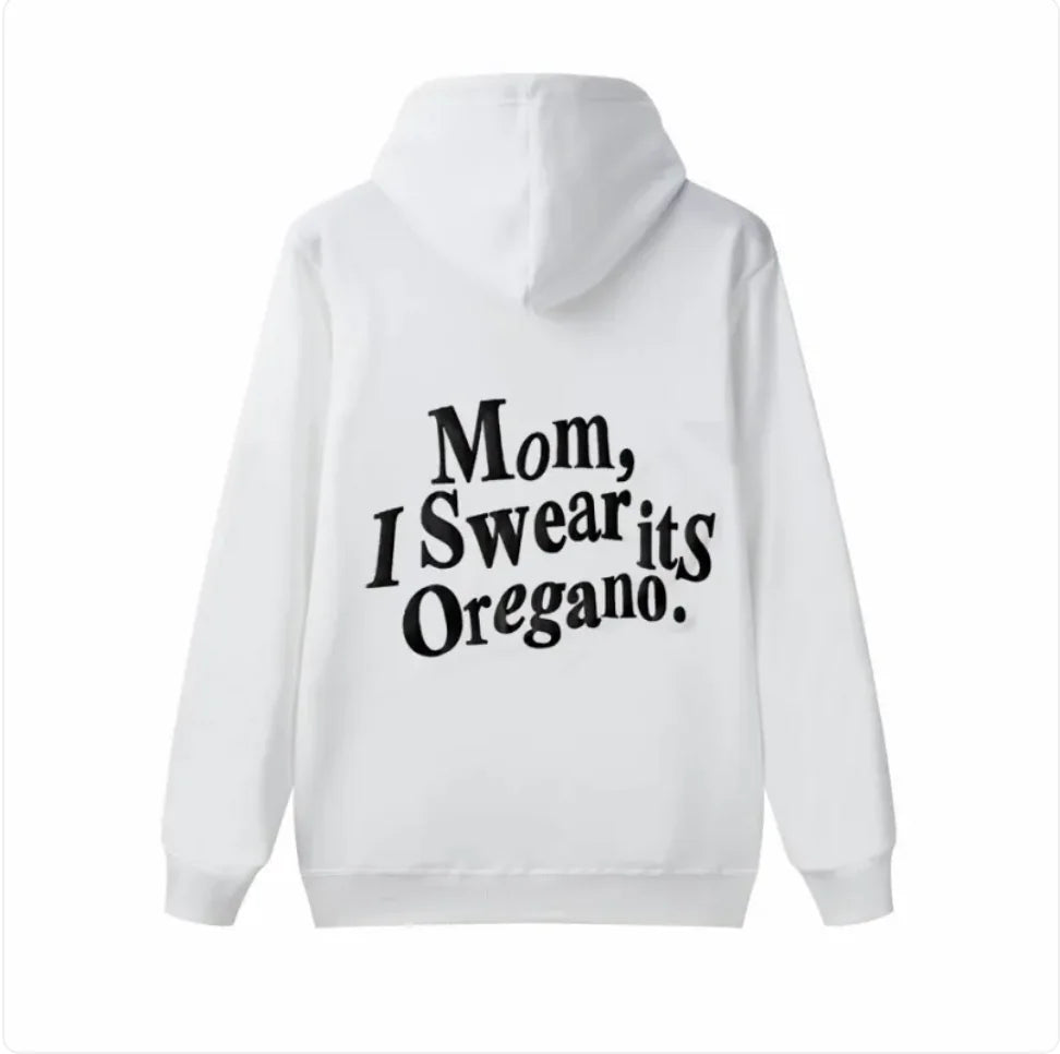 Upgraded Brushed Letter Print Hoodie