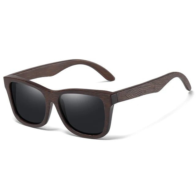 Retro Fashion Bamboo Wood Polarized Sunglasses