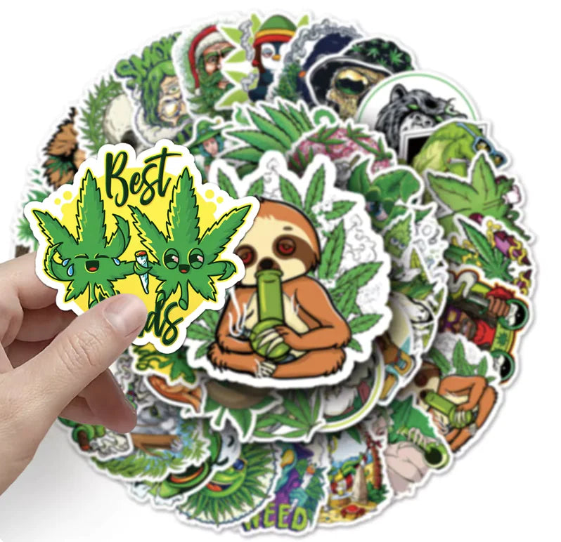 LeafyVibes Stickers 🌿 10/30/50pcs