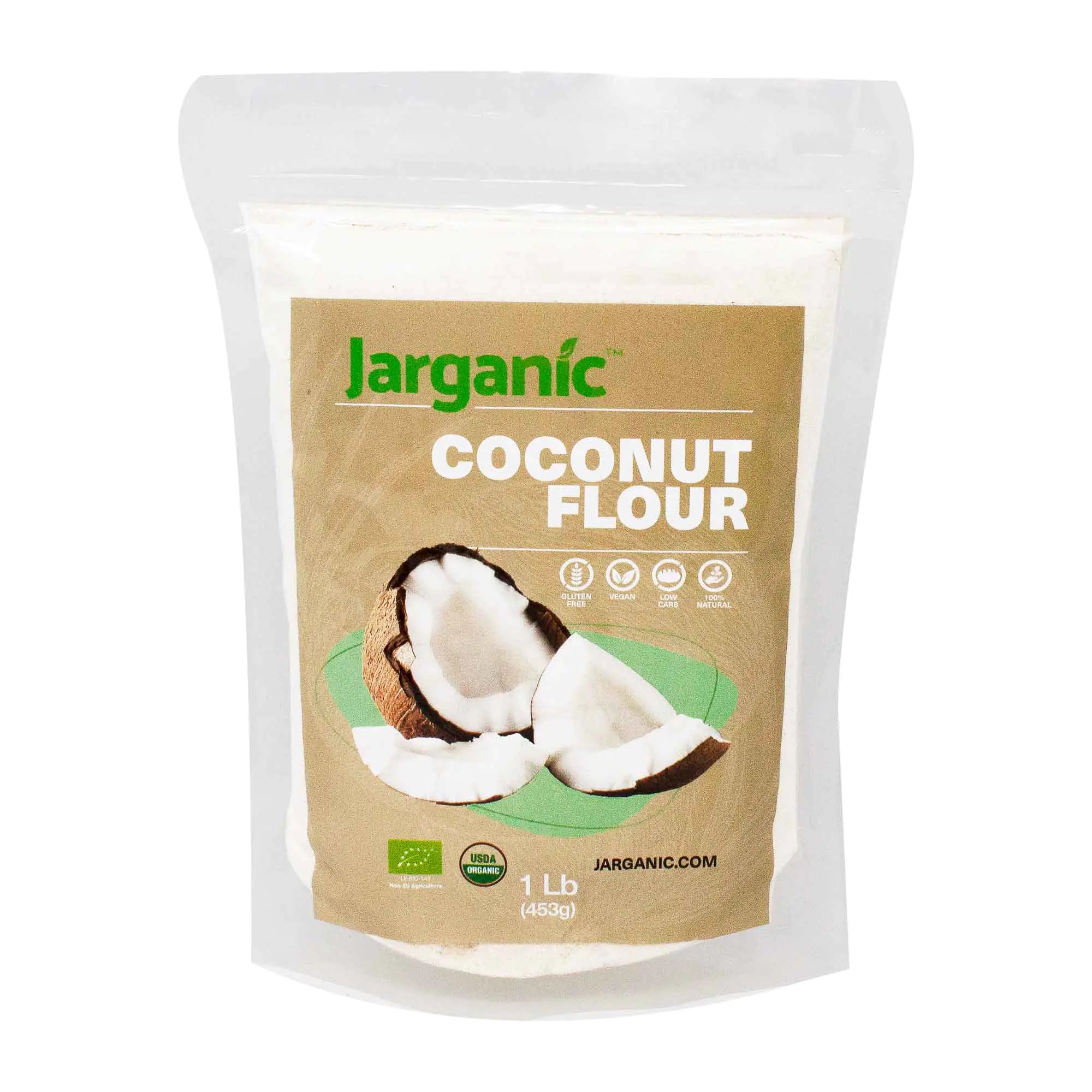 Premium Organic Coconut Flour – 1lb (16oz)