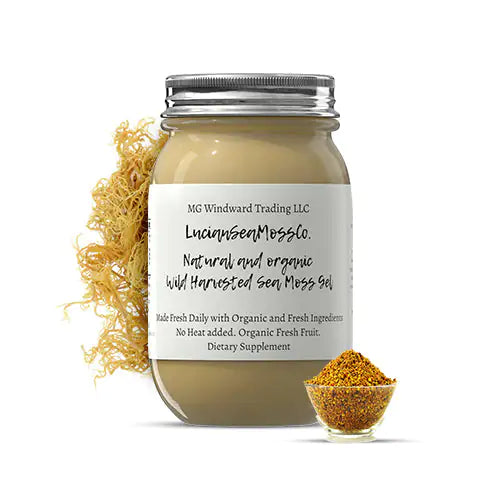 Bee Pollen Infused Organic Sea Moss Gel