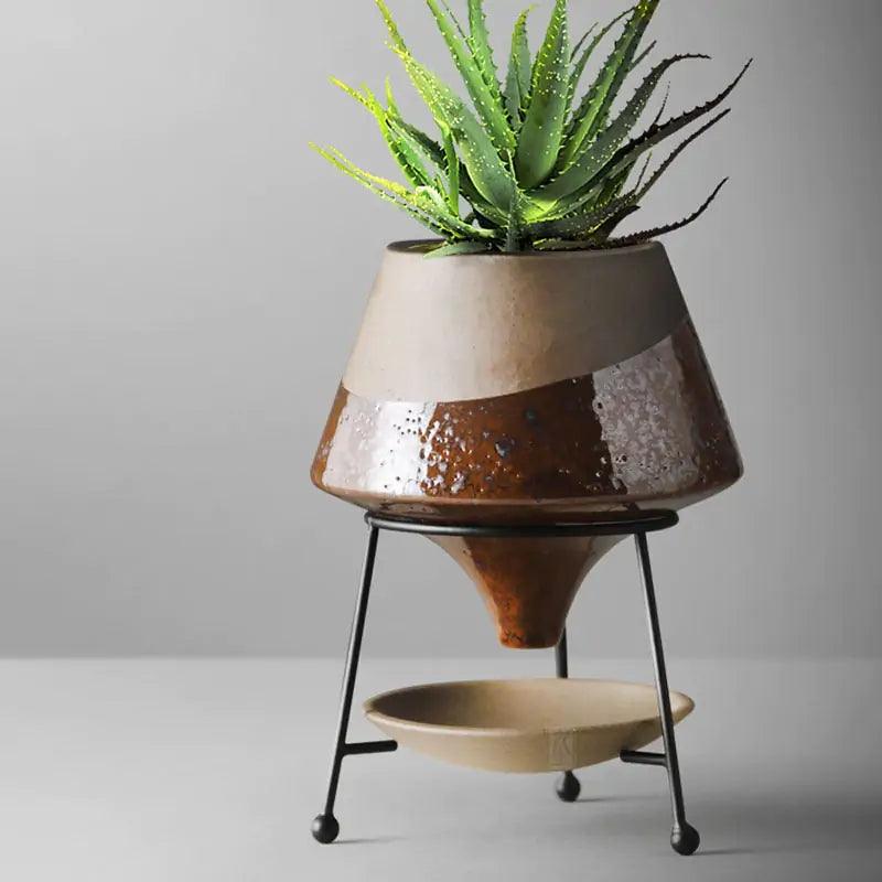 Creative Ceramic Flowerpot - ROOTS FARM