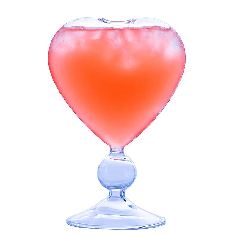 4PCS Creative Heart-Shaped Cocktail Glasses - ROOTS FARM