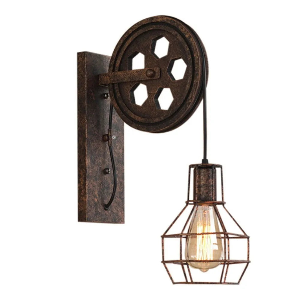 Retro Vintage Industrial Wall Lamp Shade Fixture - ROOTS FARM