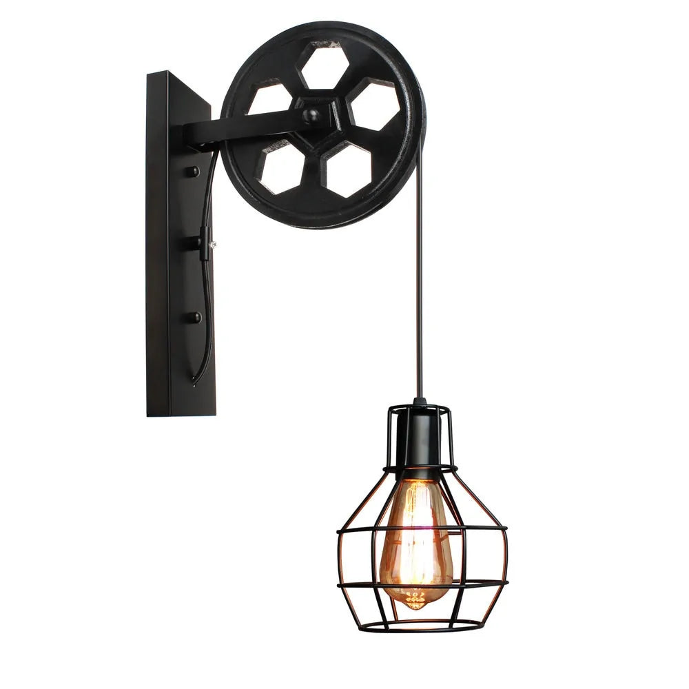 Retro Vintage Industrial Wall Lamp Shade Fixture - ROOTS FARM