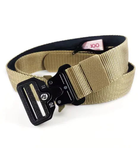 Anti-Theft Travel Belt with Hidden Wallet – Secure Your Essentials in Style