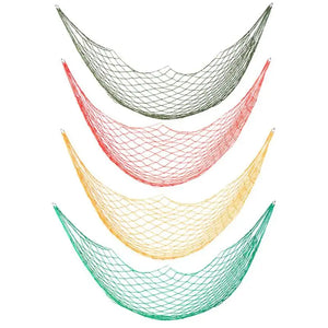 Single Person Nylon Net Outdoors Hammock - ROOTS FARM