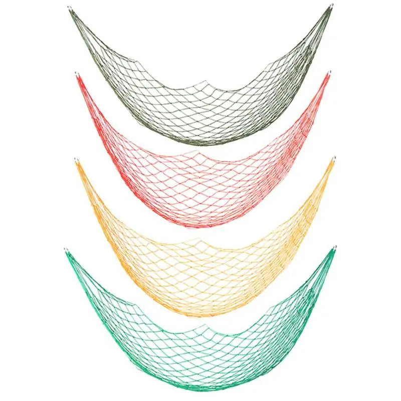 Single Person Nylon Net Outdoors Hammock - ROOTS FARM