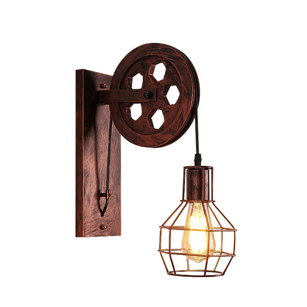 Retro Vintage Industrial Wall Lamp Shade Fixture - ROOTS FARM