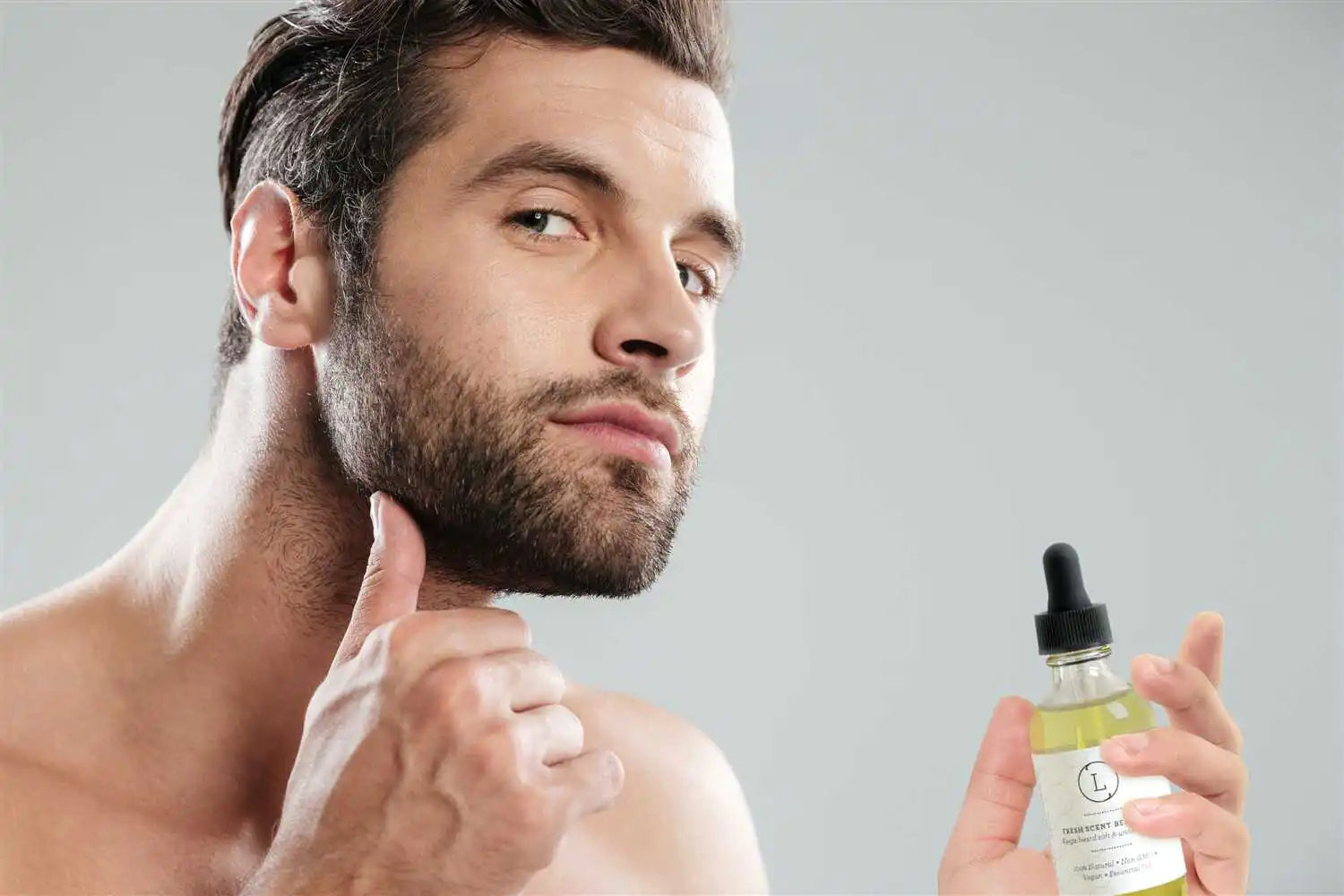 Natural Handmade Beard Oil with CBD, Beard Softener, Beard Moisture, Beard care (THC free)