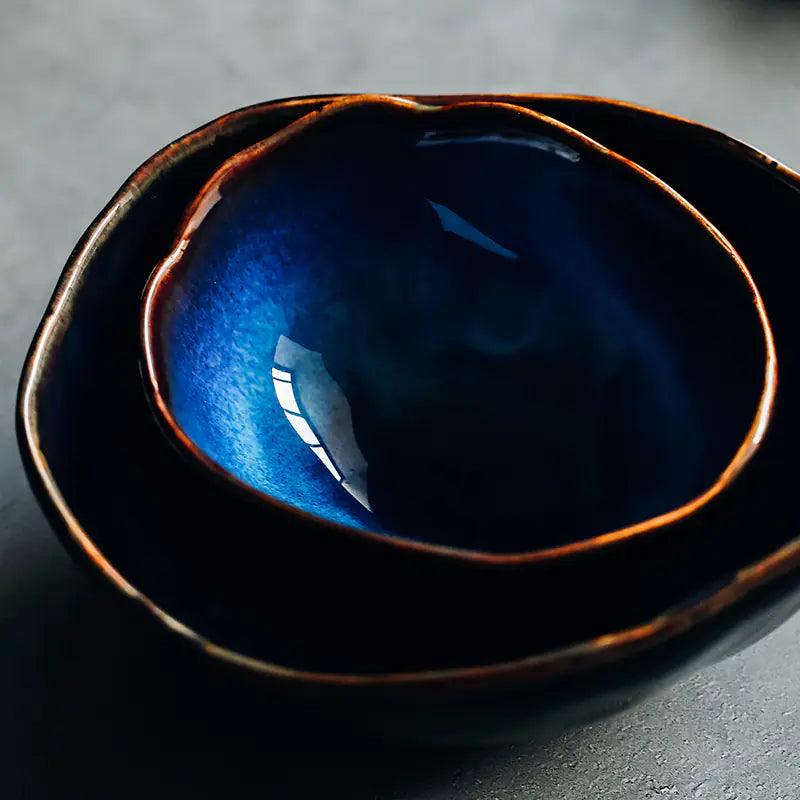 Creative Irregular Ceramic Deep Bowl - ROOTS FARM