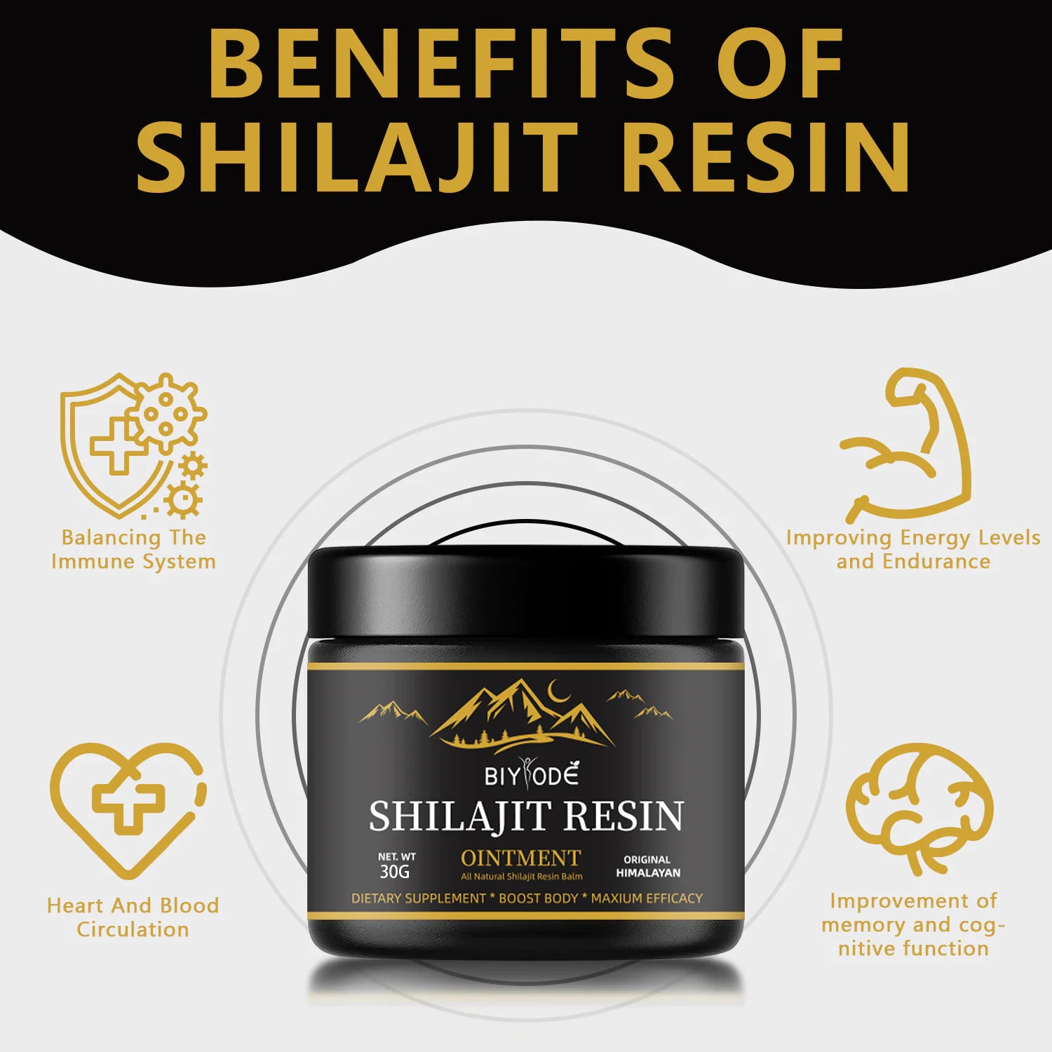 30g Premium Natural Shilajit Resin – Pure & Authentic