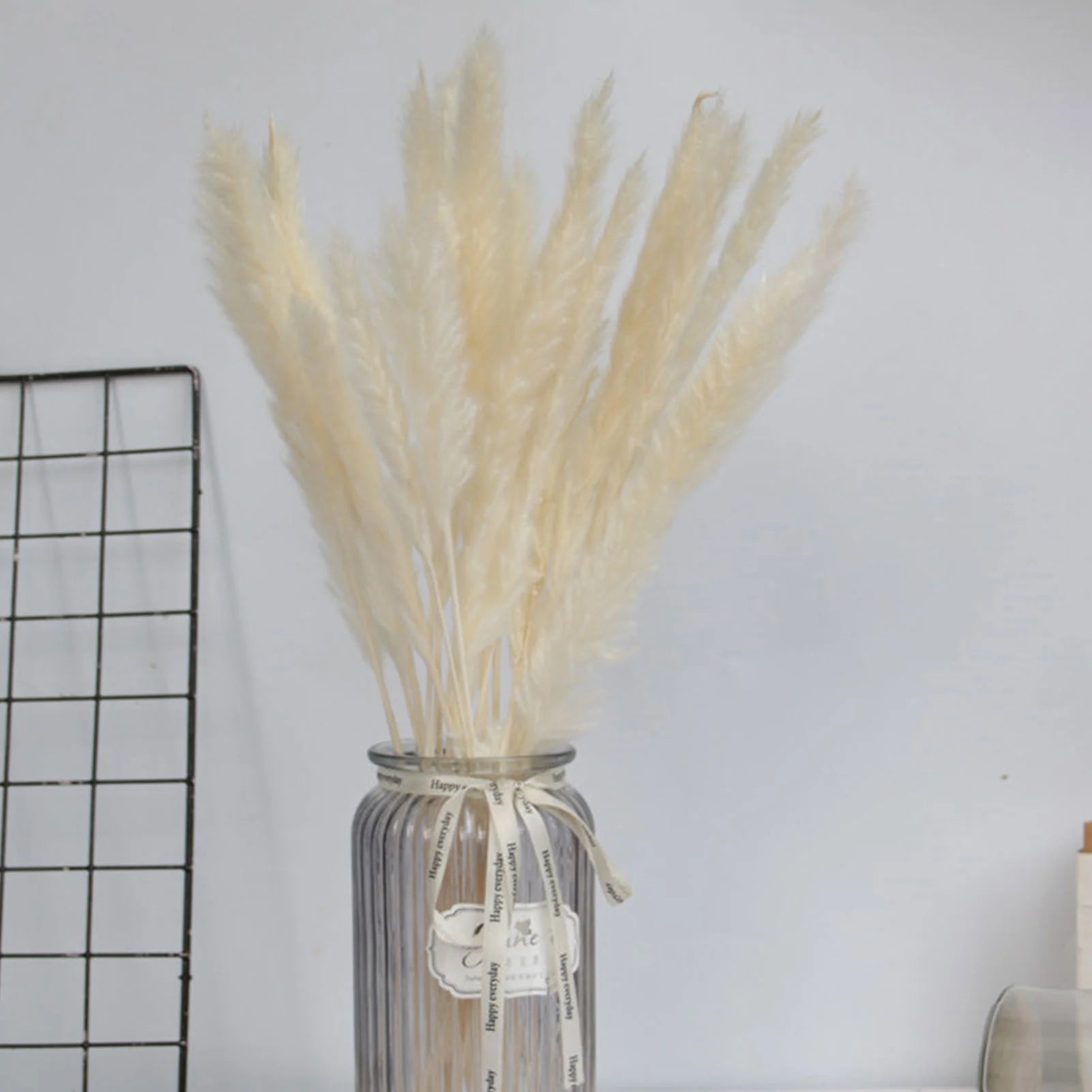 15 Natural Dried Pampas Grass Phragmites for DIY Home and Wedding Decor - ROOTS FARM