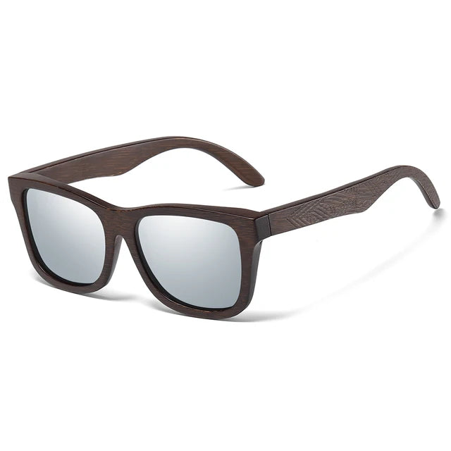 Retro Fashion Bamboo Wood Polarized Sunglasses