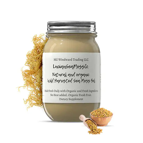 Fenugreek Infused Organic Sea Moss Gel