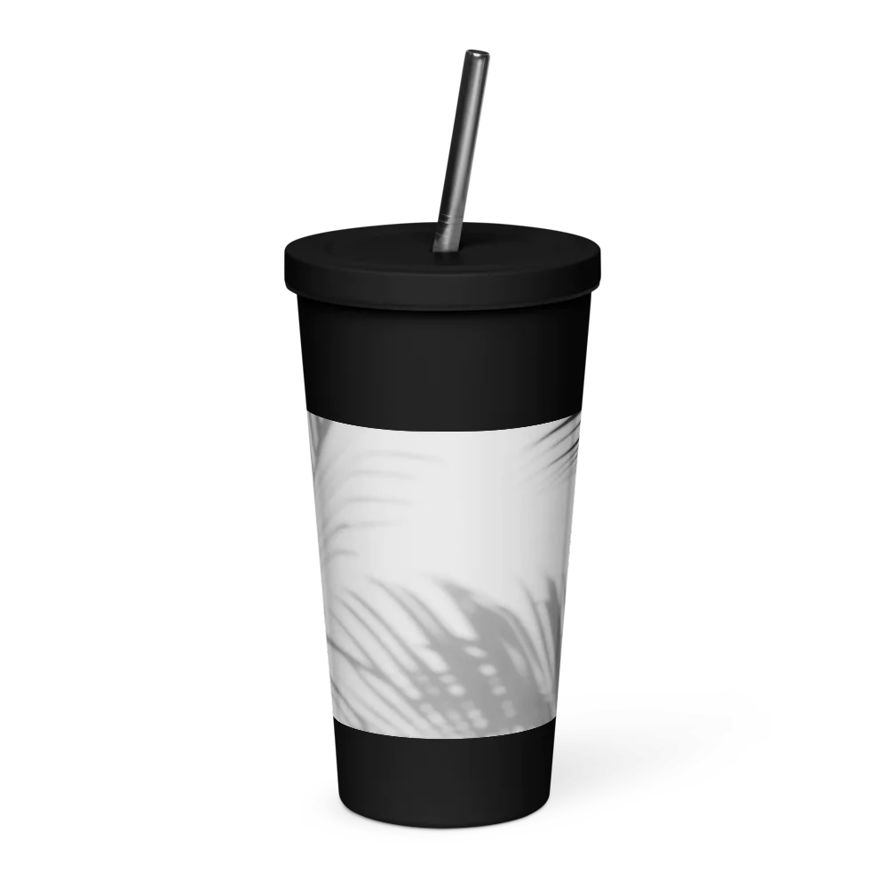 roots.farm® Insulated Tumbler with a Straw