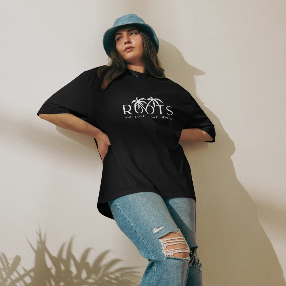 Oversized Heavyweight T-Shirt | One Love - One World