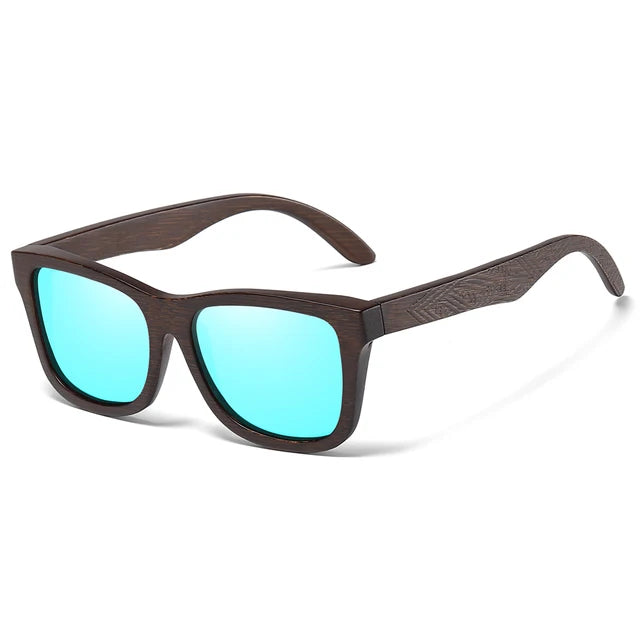 Retro Fashion Bamboo Wood Polarized Sunglasses