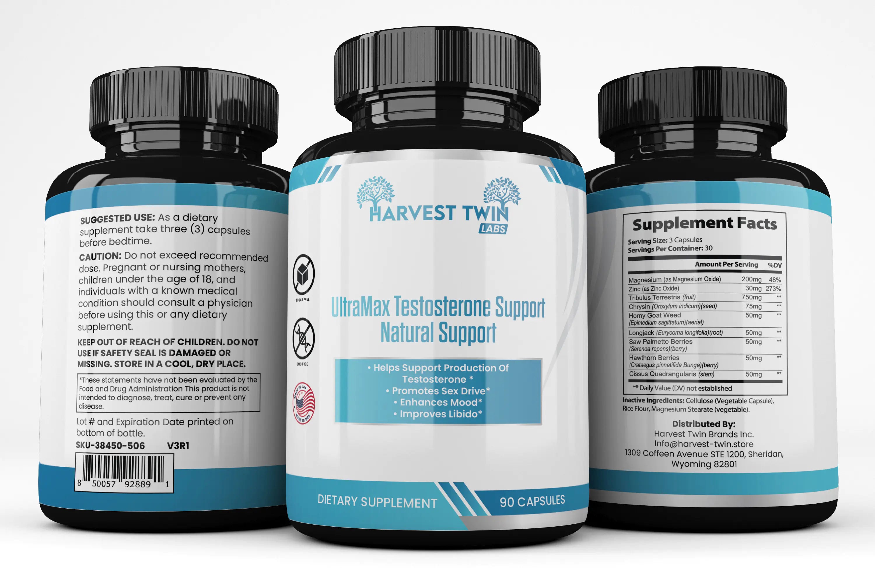 Ultra Test Natural Testosterone Support