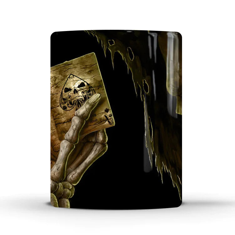 Skull Color Changing Ceramic Coffee Mug