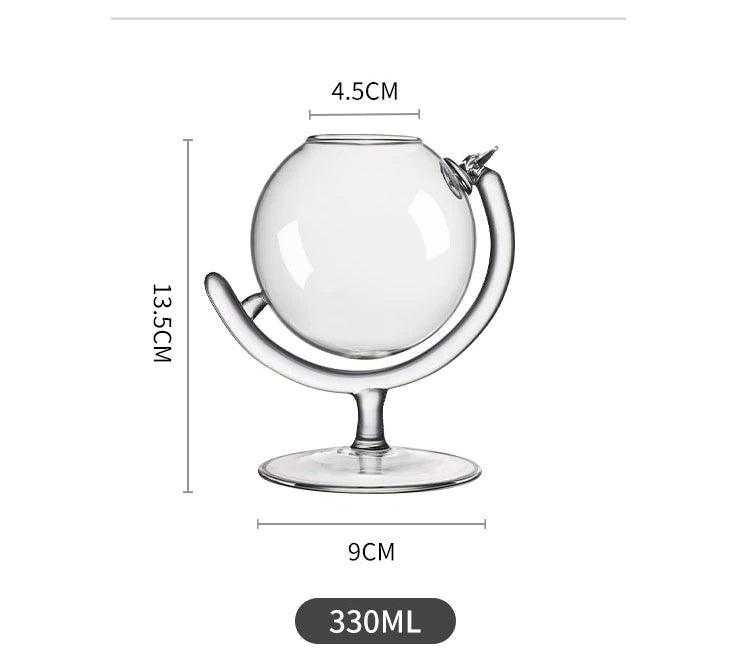 330ml Creative Globe Design Cocktail Glass - ROOTS FARM