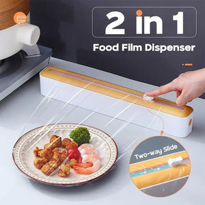 Food Film Dispenser with Magnetic Wrap - ROOTS FARM