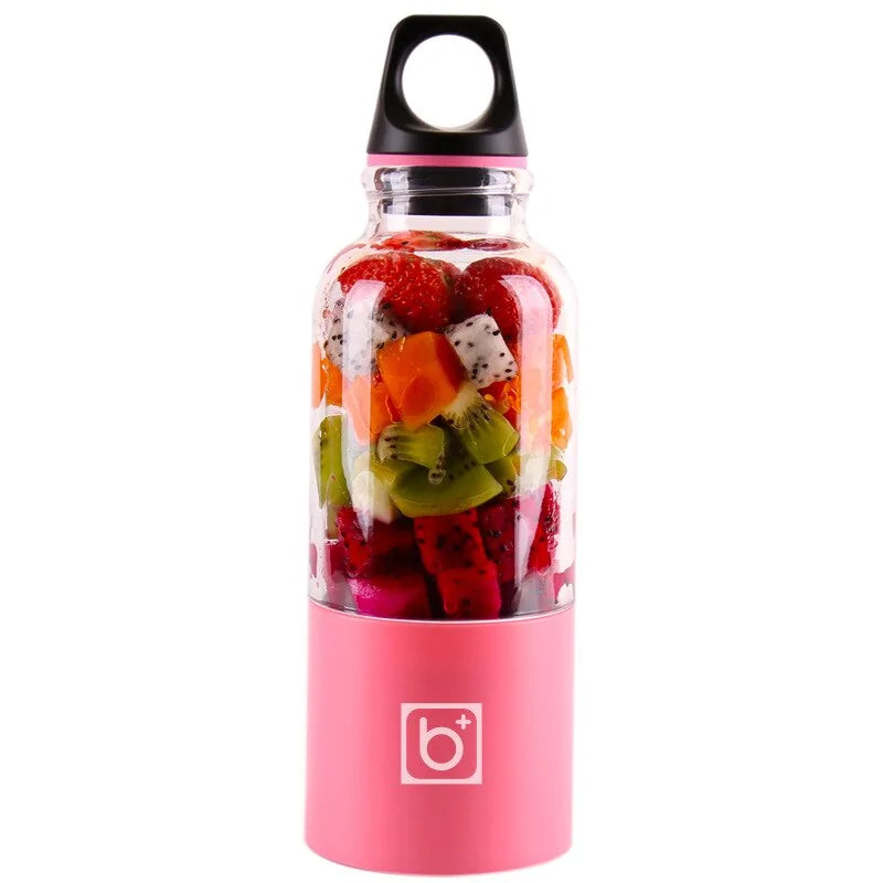 Portable Juicer Cup USB Rechargeable Electric Blender Mixer Bottle