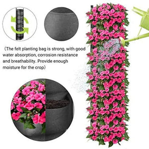 Vertical Hanging Garden Flower Pots - ROOTS FARM