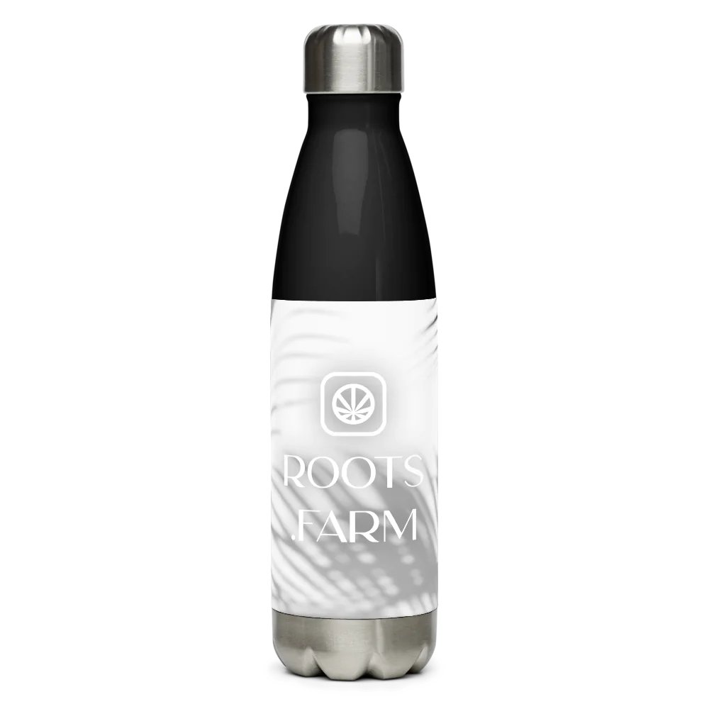 roots.farm® Stainless Steel Water Bottle